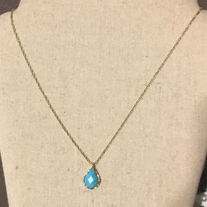 Kendra Scott Turquoise Pendant Necklace